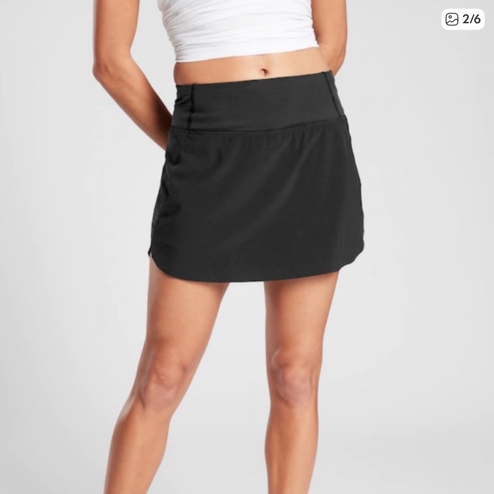 EUC Run With It High Rise 14 Skort | Skirt Black Size Large
